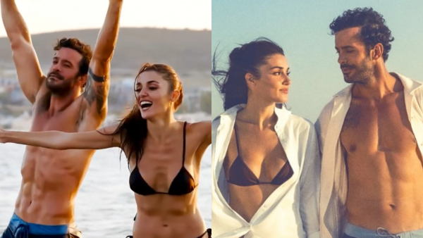Rüzgara Bırak photoshoot (Netflix Turkey) Hande Erçel