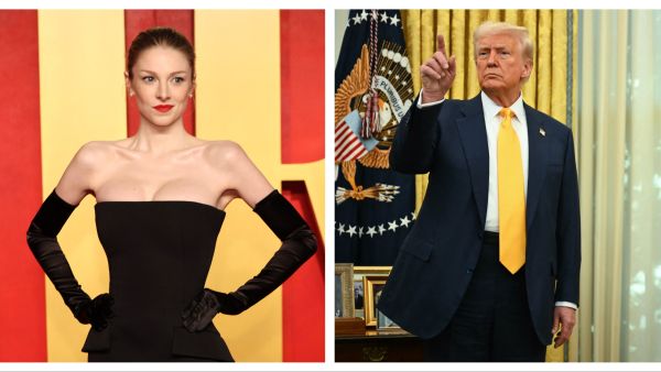 Hunter Schafer / Donald Trump