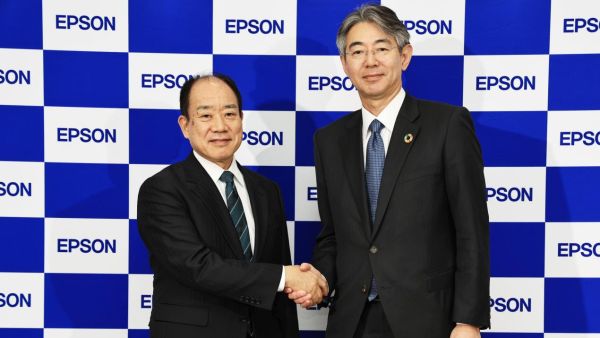 During the event. Epson Announces Changes in Leadership