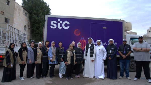 During the event. stc transforms the home of a family in need under its “With good, we go further” campaign