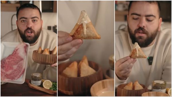 Saudi chef Abu Omar makes world's most-expensive Samosa