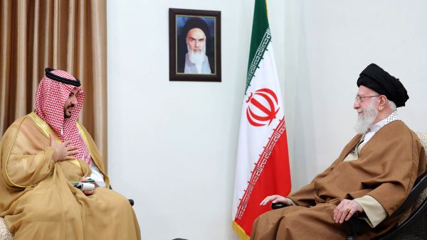 Saudi Defense Minister meets Khamenei in Tehran 