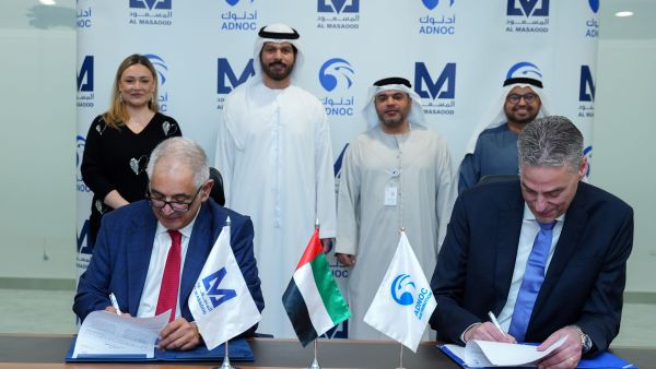During the event. Al Masaood Group Signs Strategic Agreement with ADNOC Distribution to Enhance Lubricant Supply Chain
