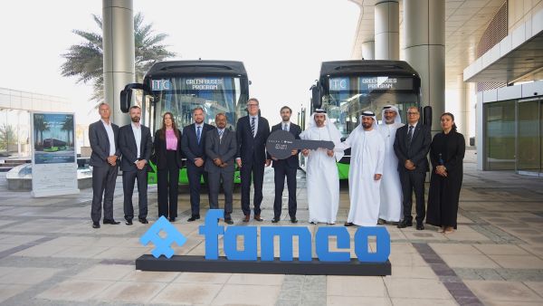 During the event. Al-Futtaim Auto and Machinery Company and Volvo Strengthen Abu Dhabi’s Green Mobility Vision with Volvo BZL Electric Buses
