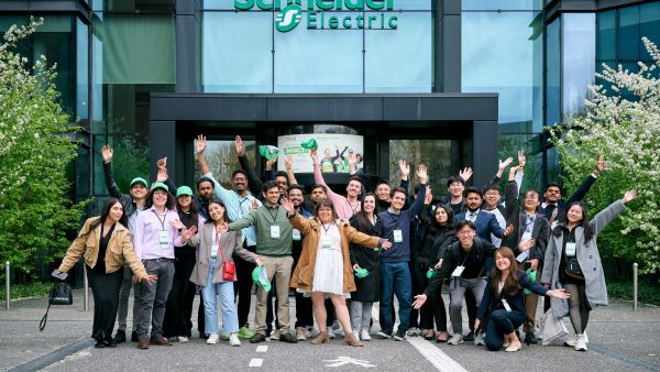 During the event. Schneider Electric's Go Green Competition returns in 2025