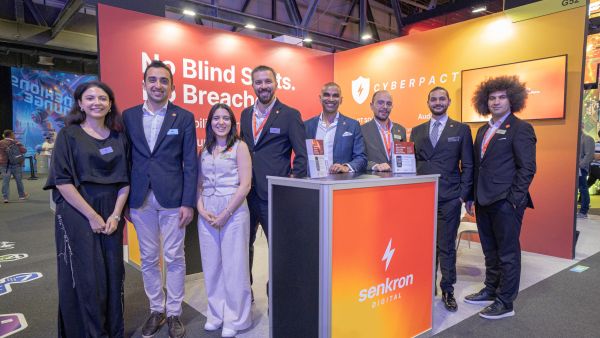 During the event. Senkron Digital Showcases CyberPact Service at GISEC Global 2025