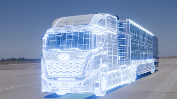 Hyundai Motor and Plus Unveil Concept for Autonomous Hydrogen Freight Ecosystem at ACT Expo 2025
