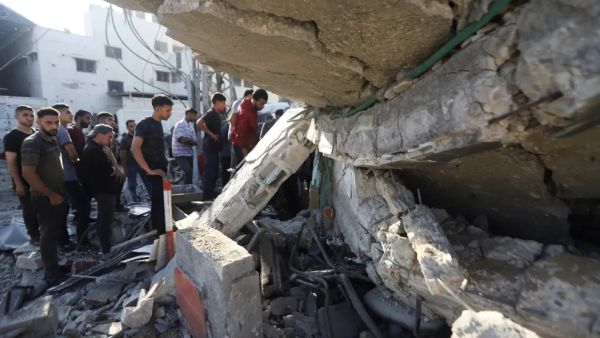آثار الدمار في غزة جراء القصف المتواصل