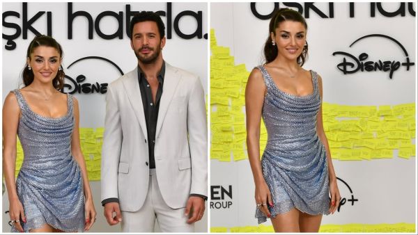 Turkish actress and model Hande Erçel