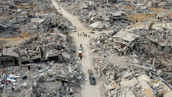 آثار الدمار في غزة