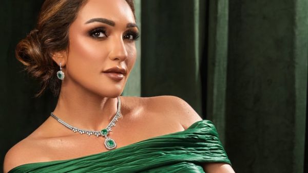 رهف صوالحة تخطف الأنظار في حفل زفاف سيليو صعب وزين قطامي