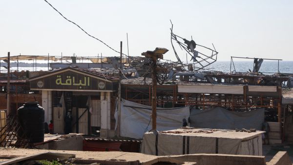 Gaza cafe