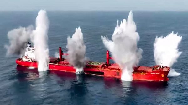 Houthis sink second ship in Red Sea in 24 hours over Gaza-linked Israel embargo