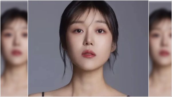 South Korean actress Kang Seo Ha