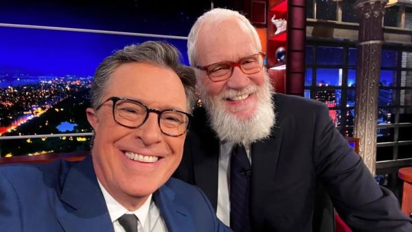 David Letterman & Stephen Colbert