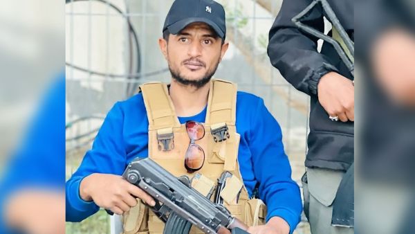 Yasser Abu Shabab, the leader of the Popular Forces in southern Gaza. (Facebook/Yasser Abu Shabab) Yasser Abu Shabab