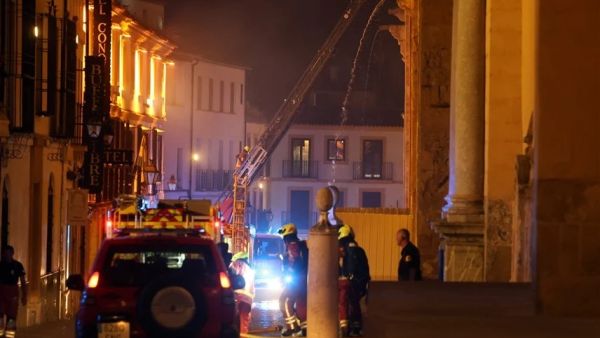 حريق مسجد قرطبة