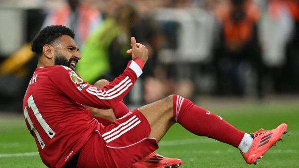 ليفربول يستهدف نجم بايرن ميونخ كخليفة محتمل لمحمد صلاح (Photo by ANDY BUCHANAN / AFP) ليفربول يستهدف نجم بايرن ميونخ كخليفة محتمل لمحمد صلاح