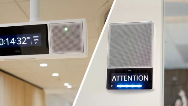 Axis Communications Announces Two Multifunctional Display Speakers