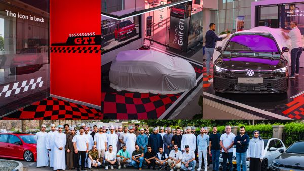 فولكس واجن عُمان تحتفل بطرح سيارة جولف GTI الجديدة بمنح العملاء تجربة قيادة حصرية