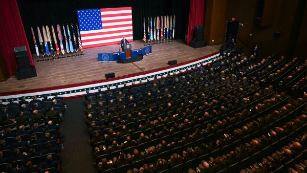 Trump addresses top military brass at Quantico, highlights global strategy 