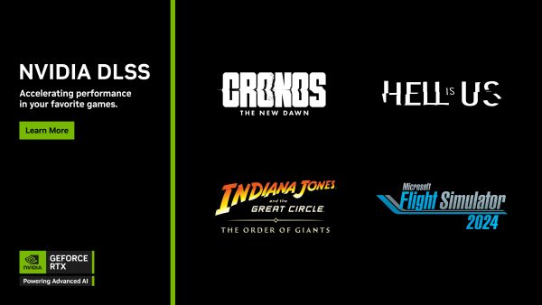 Indiana Jones and the Great Circle: The Order of Giants and other new titles get NVIDIA DLSS 4 at launch