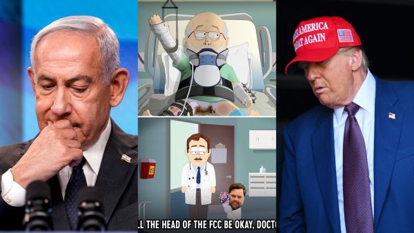 Benjamin Netanyahu / South Park / Donald Trump