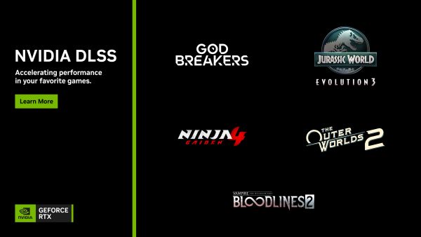 New Games Get Frame-Boosting NVIDIA DLSS 4 Support Plus New NVIDIA ACE Update Announced