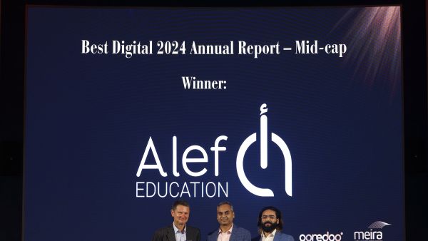 Alef Education Triumphs at MEIRA Annual Conference 2025, Winning Best Digital Annual Report 2024 and Best Annual Report, Post IPO