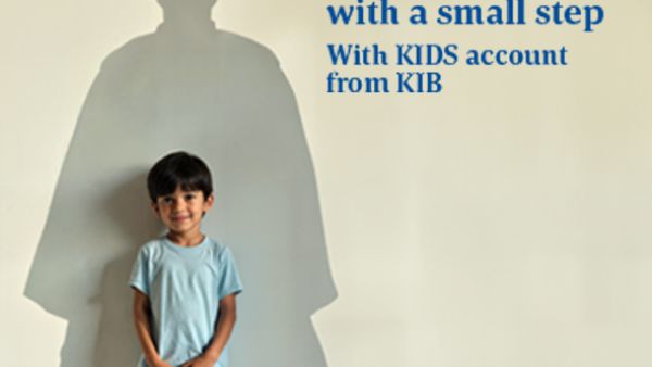 KIB: Kids Account introduced in a new look under the ‘Grow Their Dreams with a Small Step’ campaign