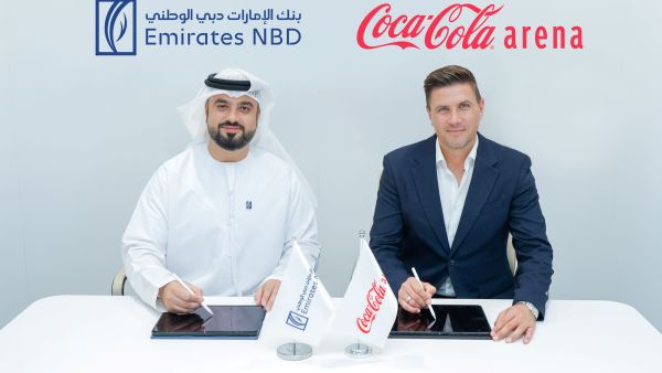 "بنك الإمارات دبي الوطني الشريك المصرفي الرسمي لـ "كوكاكولا أرينا