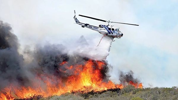 حرائق إيران