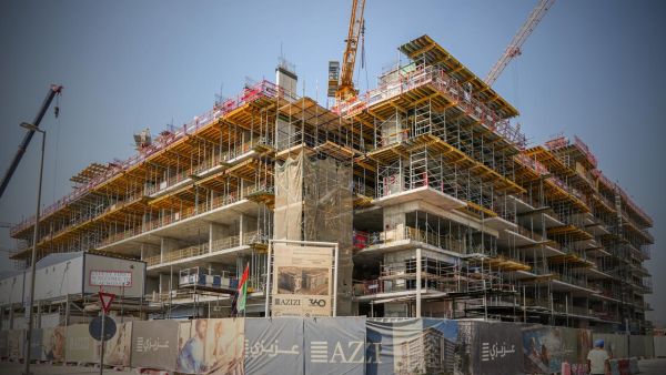 Azizi Developments’ Beach Oasis II reaches 18% construction milestone