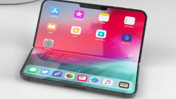 آبل تطور أول آيفون قابل للطي بدون تجاعيد