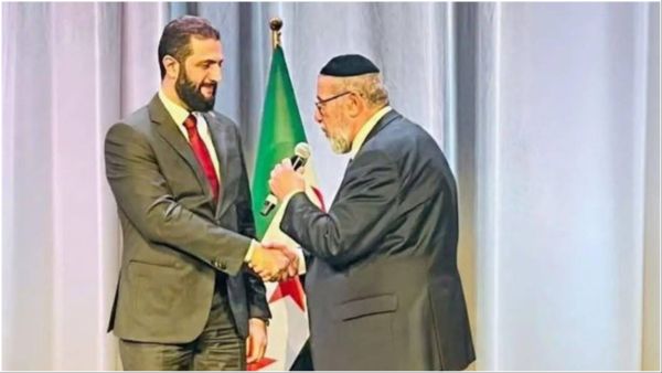 Syrian President Ahmed al-Sharaa