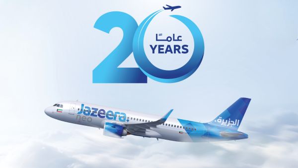 Jazeera Airways ‘Buy 1 Get 1 Free’ Offer to Celebrate 20 Years of Flying