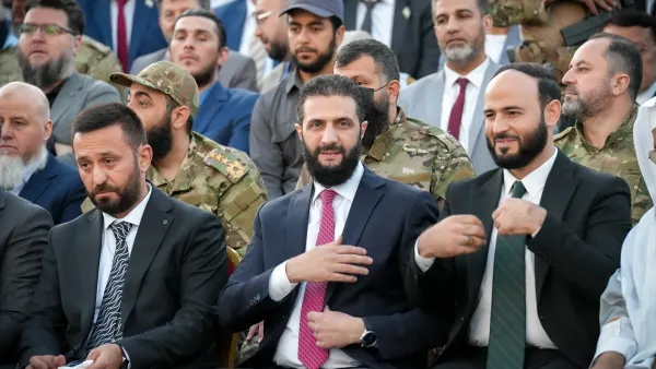 حاخام يهودي يُبارك أحمد الشرع 