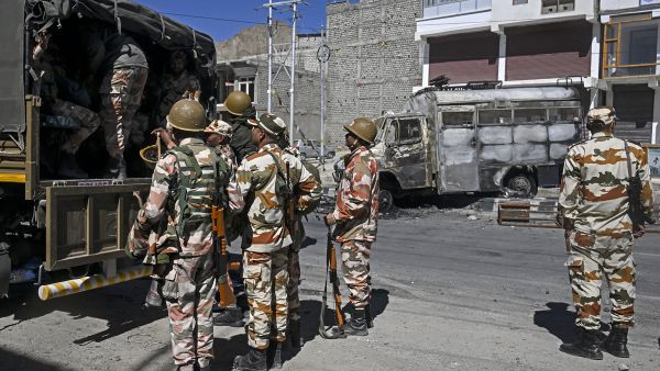 Four Indian bomb squad officers killed in highway collision with truck