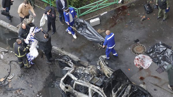 Two police officers, civilian killed in southern Moscow blast