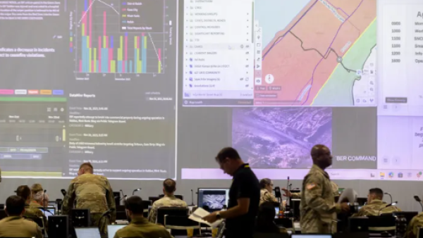 كيف تتجسس إسرائيل تعلى قاعدة أميركية على حدود غزة