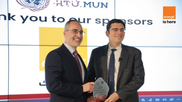 The CEO of Orange Jordan Participates in the Closing of the Model United Nations Conference at Al Hussein Technical University