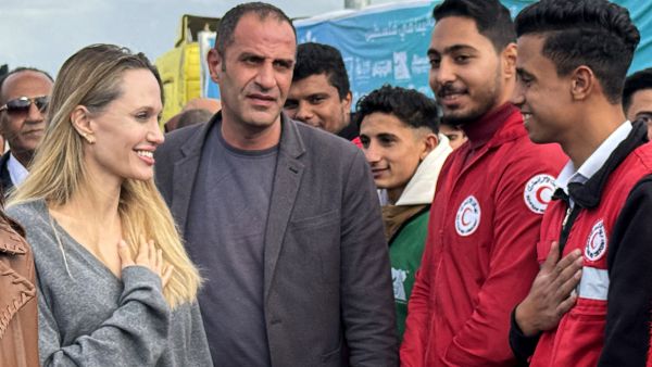 "Beyond Description": Angelina Jolie visits Rafah crossing