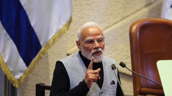 مودي في الكنيست