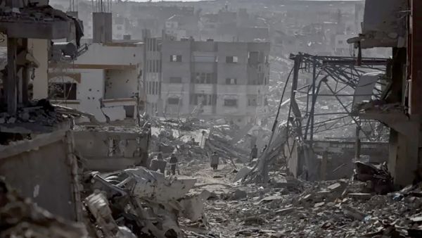 نسف مبان في غزة