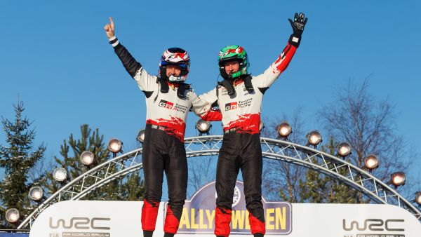 TOYOTA GAZOO Racing Dominates Rally Sweden with 1-2-3-4 Finish