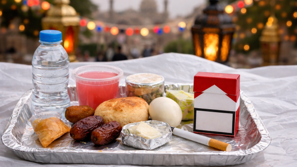  “سيجارة” ضمن وجبة الإفطار