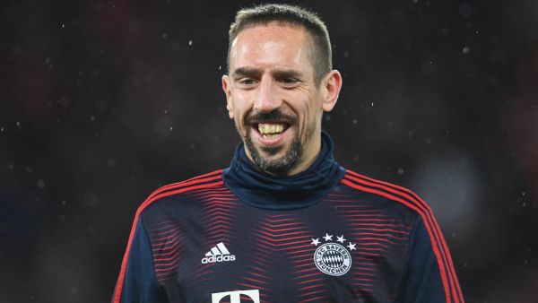 Bayern Munich footballer Franck Ribery