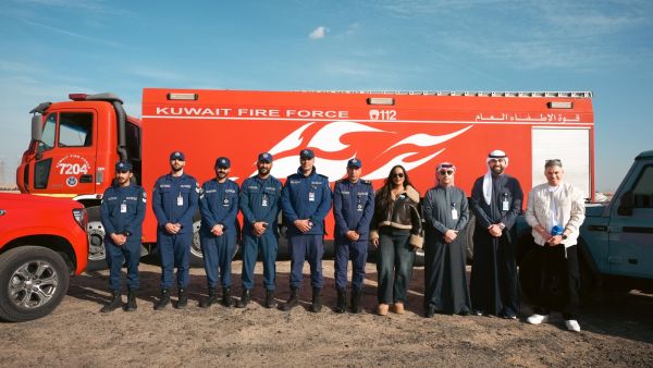 Burgan Bank and Kuwait Fire Force Launch a Safety Awareness Campaign During Camping Season