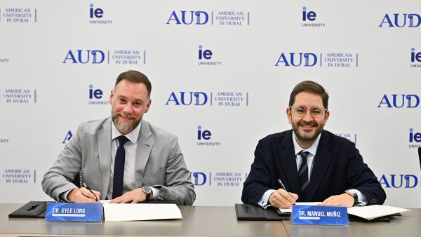 American University in Dubai and IE University announce strategic partnership for Global BBA program