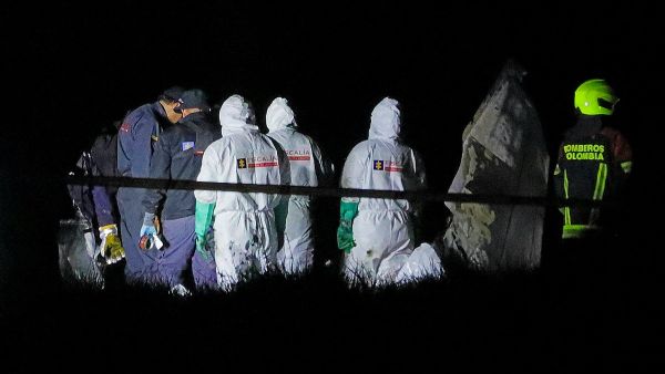 Colombian plane crashes in Amazon after takeoff, fate of 110 soldiers unclear